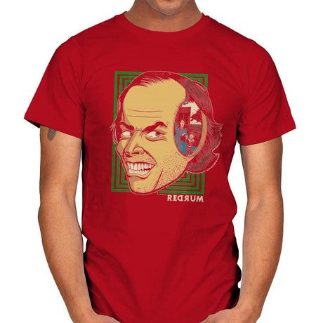 Redrum - Mens T-Shirts RIPT Apparel Small / Red