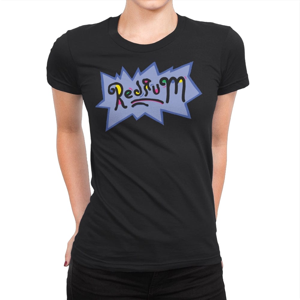 Redrum - Womens Premium T-Shirts RIPT Apparel Small / Black