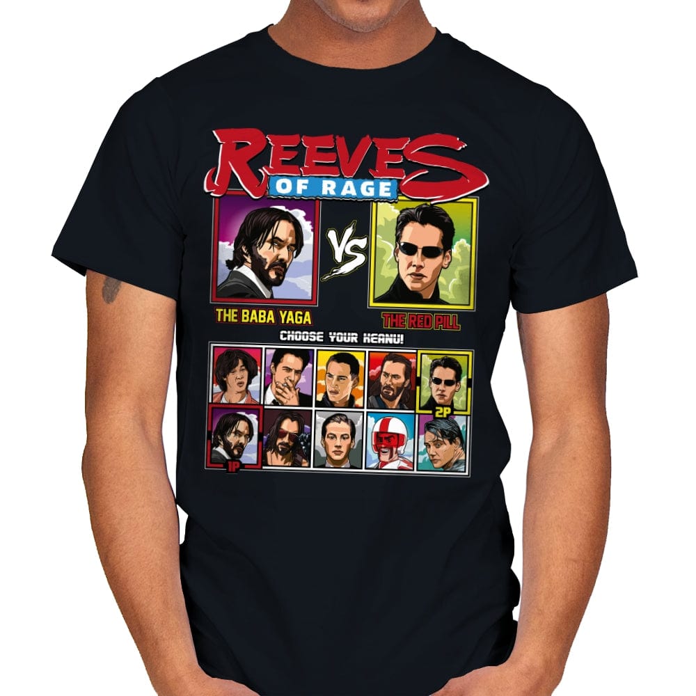 Reynolds of Rage T-Shirt - Fighter Series - Retro Design Co.