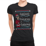 Rehearsing Christmas! - Womens Premium T-Shirts RIPT Apparel Small / Black