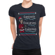 Rehearsing Christmas! - Womens Premium T-Shirts RIPT Apparel Small / Midnight Navy