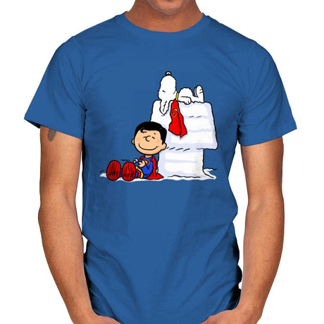 Relaxing with Krypto - Mens T-Shirts RIPT Apparel Small / Royal