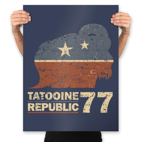 Republic of 77 - Prints Posters RIPT Apparel 18x24 / Navy