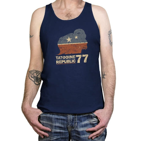 Republic of 77 - Tanktop Tanktop RIPT Apparel X-Small / Navy