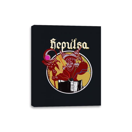 Repulsa B.C.  - Canvas Wraps Canvas Wraps RIPT Apparel 8x10 / Black