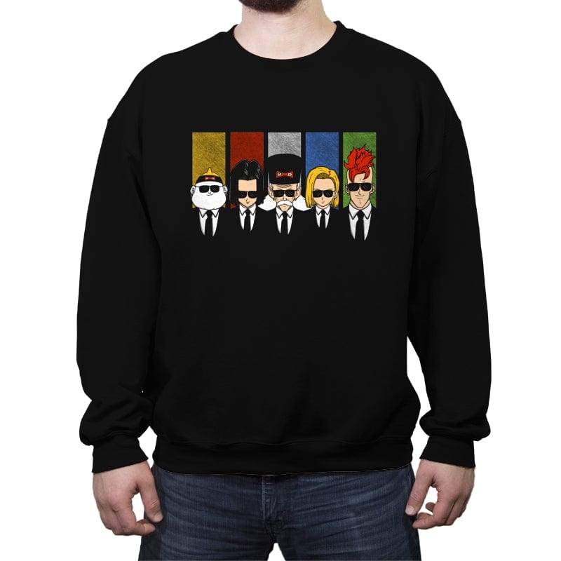 Reservoir Androids - Crew Neck Sweatshirt Crew Neck Sweatshirt RIPT Apparel Small / Black