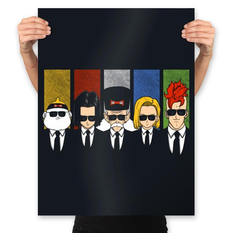 Reservoir Androids - Prints Posters RIPT Apparel 18x24 / Black