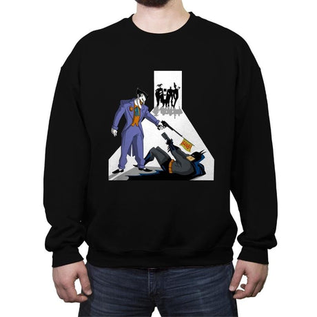 Reservoir Bats - Crew Neck Sweatshirt Crew Neck Sweatshirt RIPT Apparel Small / Black