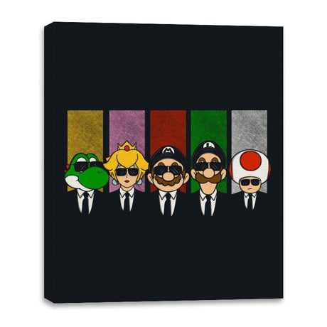 Reservoir Bros - Canvas Wraps Canvas Wraps RIPT Apparel 16x20 / Black