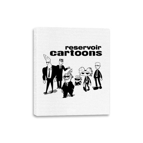 Reservoir Cartoons - Canvas Wraps Canvas Wraps RIPT Apparel 8x10 / White