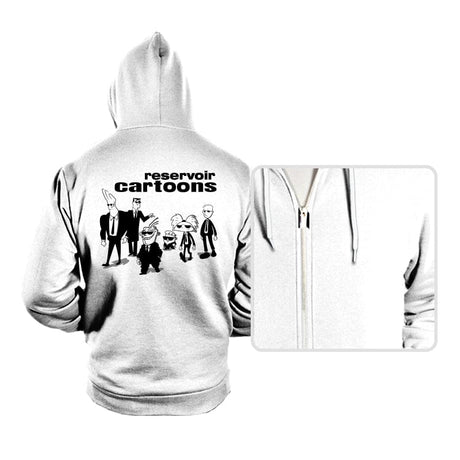 Reservoir Cartoons - Hoodies Hoodies RIPT Apparel Small / White