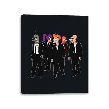 Reservoir Couriers - Canvas Wraps Canvas Wraps RIPT Apparel 11x14 / Black