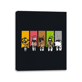 Reservoir Dogs - Canvas Wraps Canvas Wraps RIPT Apparel 11x14 / Black