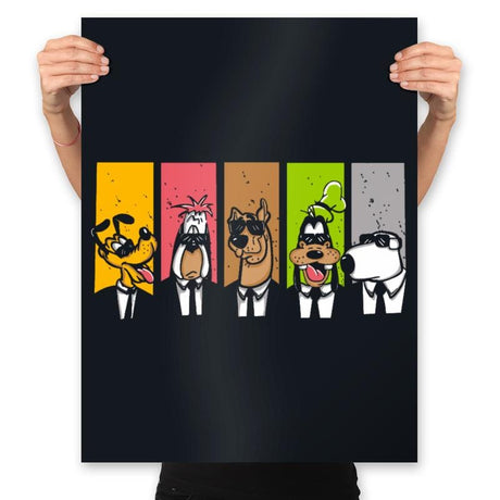 Reservoir Dogs - Prints Posters RIPT Apparel 18x24 / Black