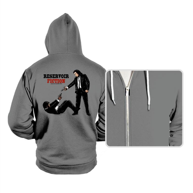 Reservoir Fiction - Hoodies Hoodies RIPT Apparel Small / Athletic Heather