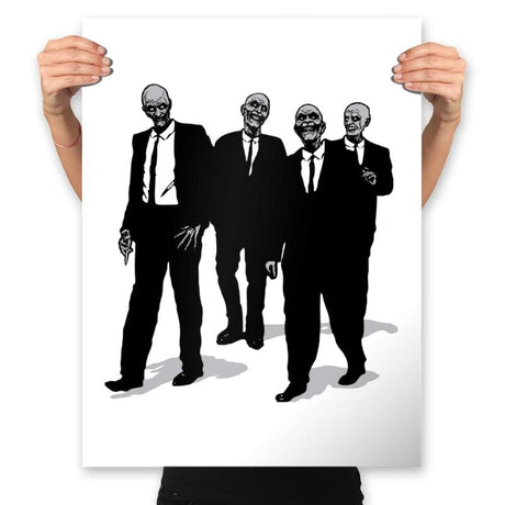 Reservoir Gentlemen - Prints Posters RIPT Apparel 18x24 / White