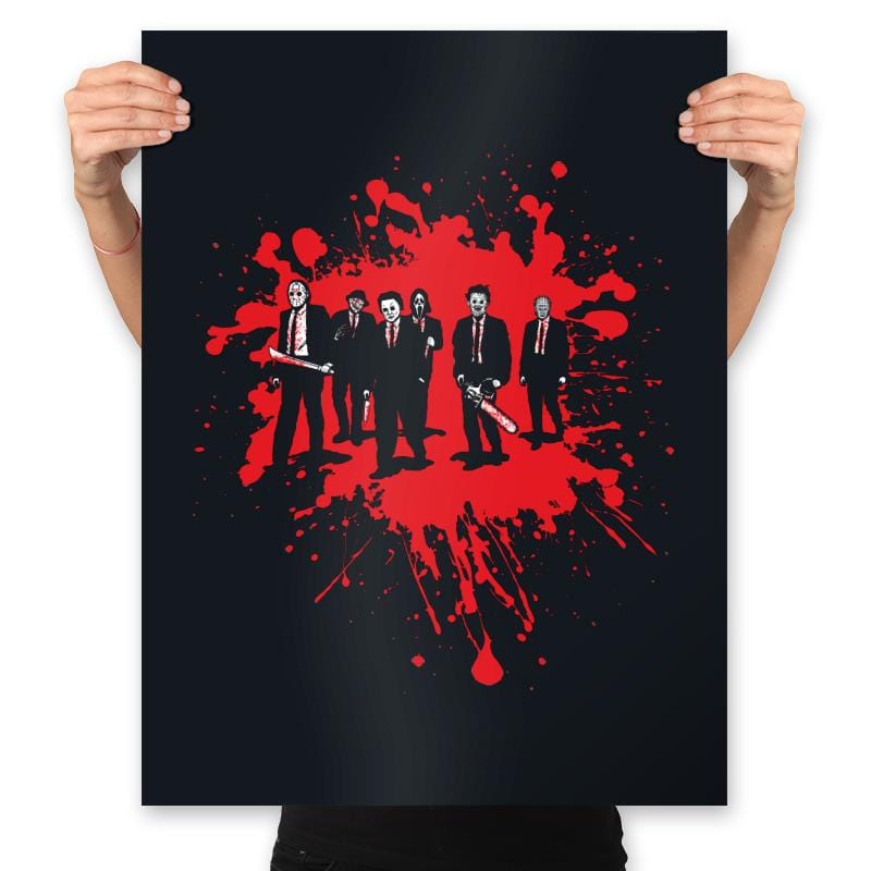 Reservoir Killers - Prints Posters RIPT Apparel 18x24 / Black