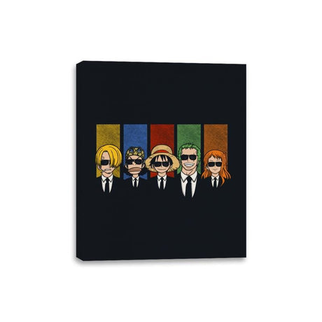 Reservoir Pirates - Canvas Wraps Canvas Wraps RIPT Apparel 8x10 / Black