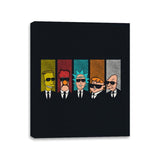 Reservoir Scientists - Canvas Wraps Canvas Wraps RIPT Apparel 11x14 / Black