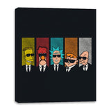 Reservoir Scientists - Canvas Wraps Canvas Wraps RIPT Apparel 16x20 / Black