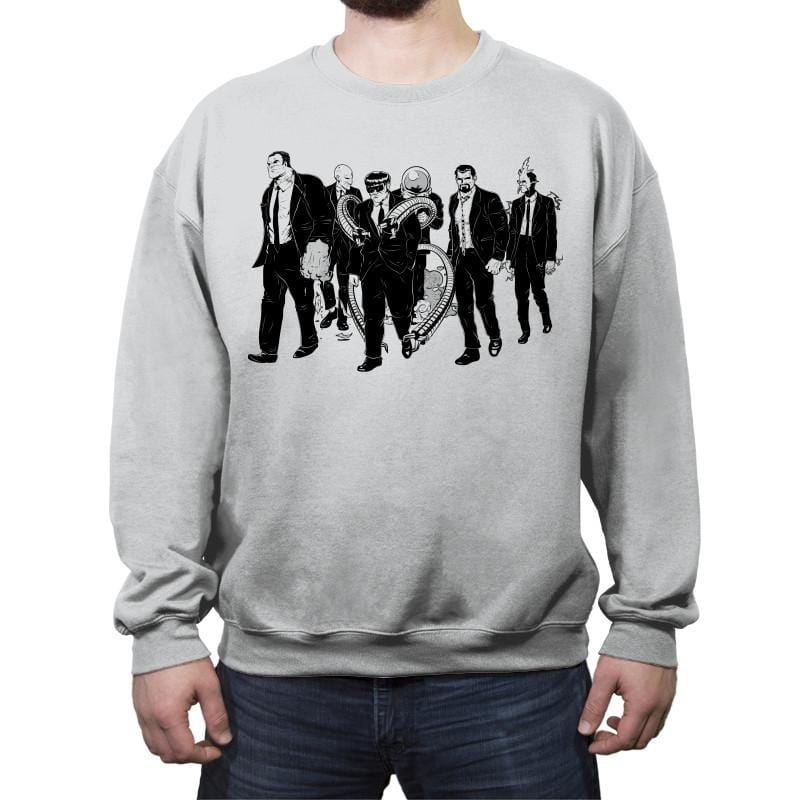 Reservoir Six - Crew Neck Sweatshirt Crew Neck Sweatshirt RIPT Apparel Small / Sport Gray