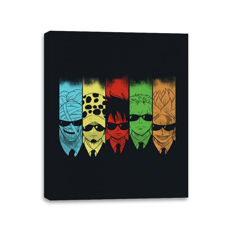 Reservoir Supernovas - Canvas Wraps Canvas Wraps RIPT Apparel 11x14 / Black