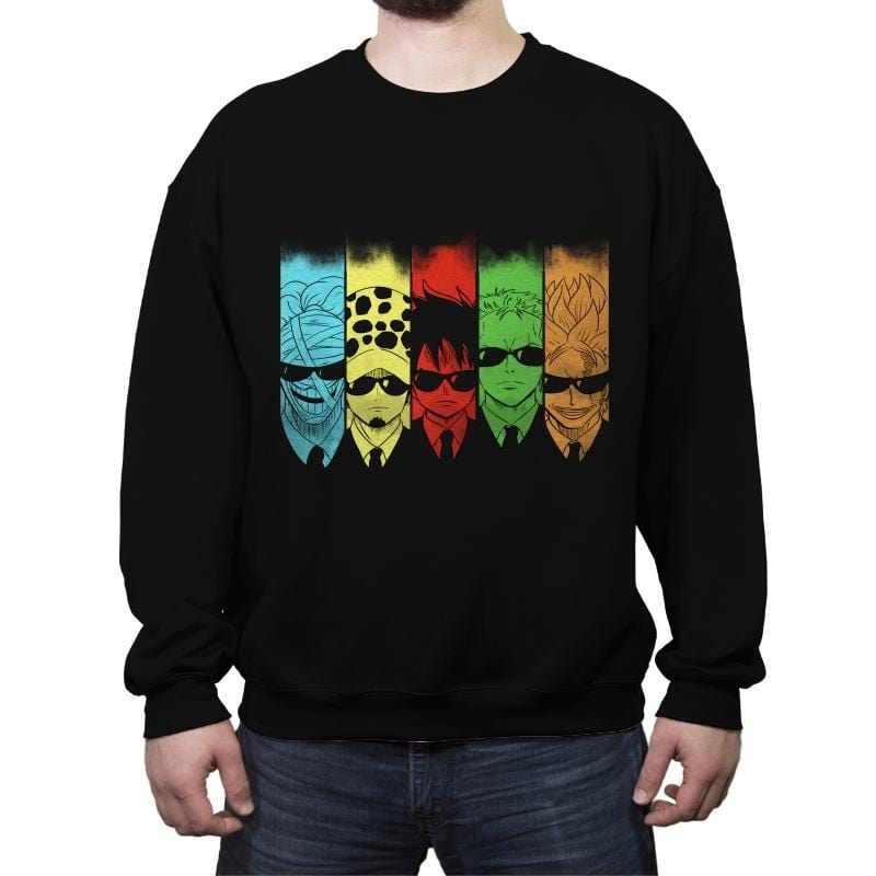 Reservoir Supernovas - Crew Neck Sweatshirt Crew Neck Sweatshirt RIPT Apparel Small / Black