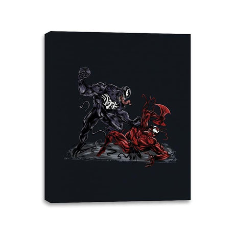 Reservoir Symbiote - Canvas Wraps Canvas Wraps RIPT Apparel 11x14 / Black