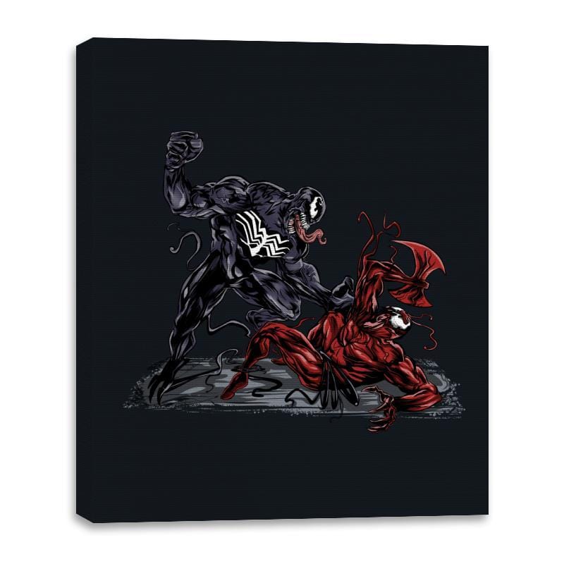 Reservoir Symbiote - Canvas Wraps Canvas Wraps RIPT Apparel 16x20 / Black