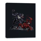 Reservoir Symbiote - Canvas Wraps Canvas Wraps RIPT Apparel 16x20 / Black