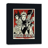 Reservoir Villain - Canvas Wraps Canvas Wraps RIPT Apparel 16x20 / Black