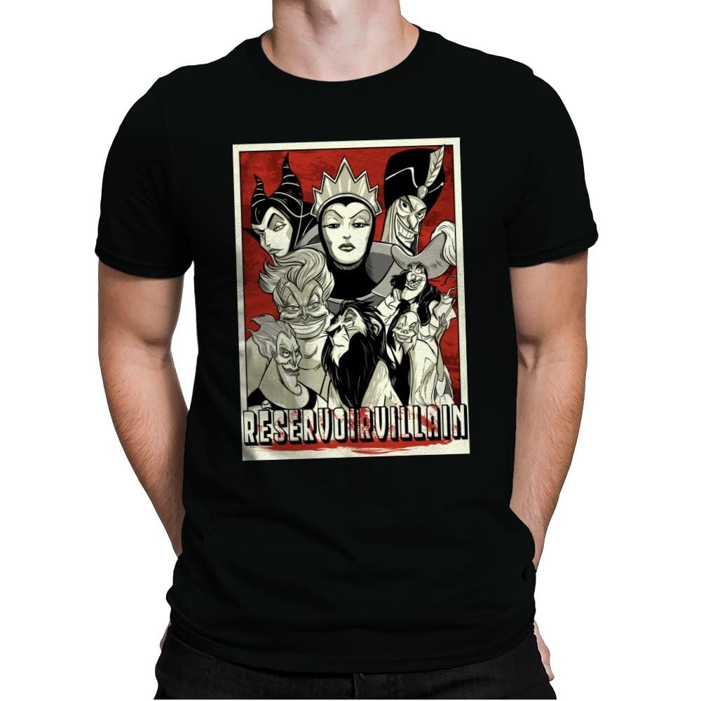 Reservoir Villain - Mens Premium T-Shirts RIPT Apparel Small / Black