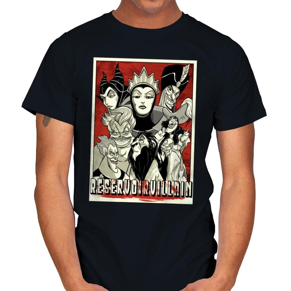 Reservoir Villain - Mens T-Shirts RIPT Apparel Small / Black