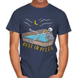 Rest In Pizza - Mens T-Shirts RIPT Apparel Small / Navy