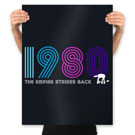 Retro 1980 - Prints Posters RIPT Apparel 18x24 / Black