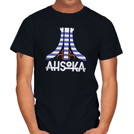 Retro Ahsoka - Mens T-Shirts RIPT Apparel Small / Black