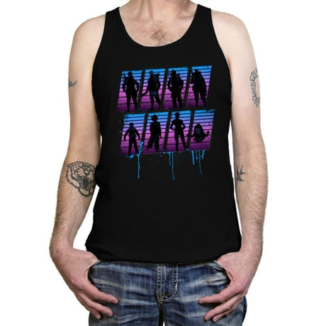 Retro Busters - Tanktop Tanktop RIPT Apparel X-Small / Black