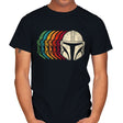 Retro Mando - Mens T-Shirts RIPT Apparel Small / Black