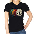 Retro Mando - Womens T-Shirts RIPT Apparel Small / Black