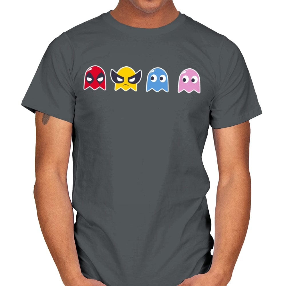Retro Mutants - Mens T-Shirts RIPT Apparel Small / Charcoal