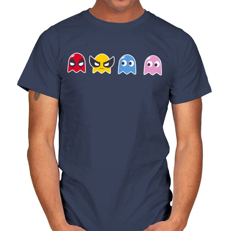 Retro Mutants - Mens T-Shirts RIPT Apparel Small / Navy