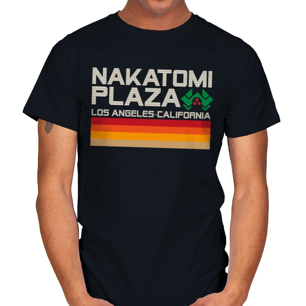 Retro Plaza - Mens T-Shirts RIPT Apparel Small / Black