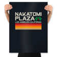 Retro Plaza - Prints Posters RIPT Apparel 18x24 / Black