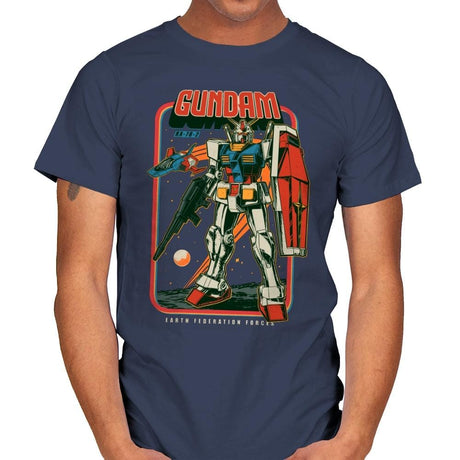 Retro RX 78 2 - Best Seller - Mens T-Shirts RIPT Apparel Small / Navy