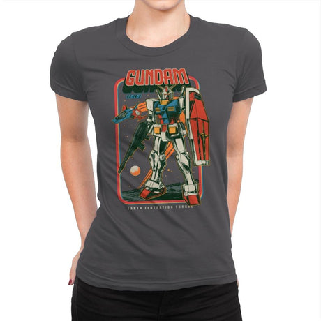 Retro RX 78 2 - Best Seller - Womens Premium T-Shirts RIPT Apparel Small / Heavy Metal