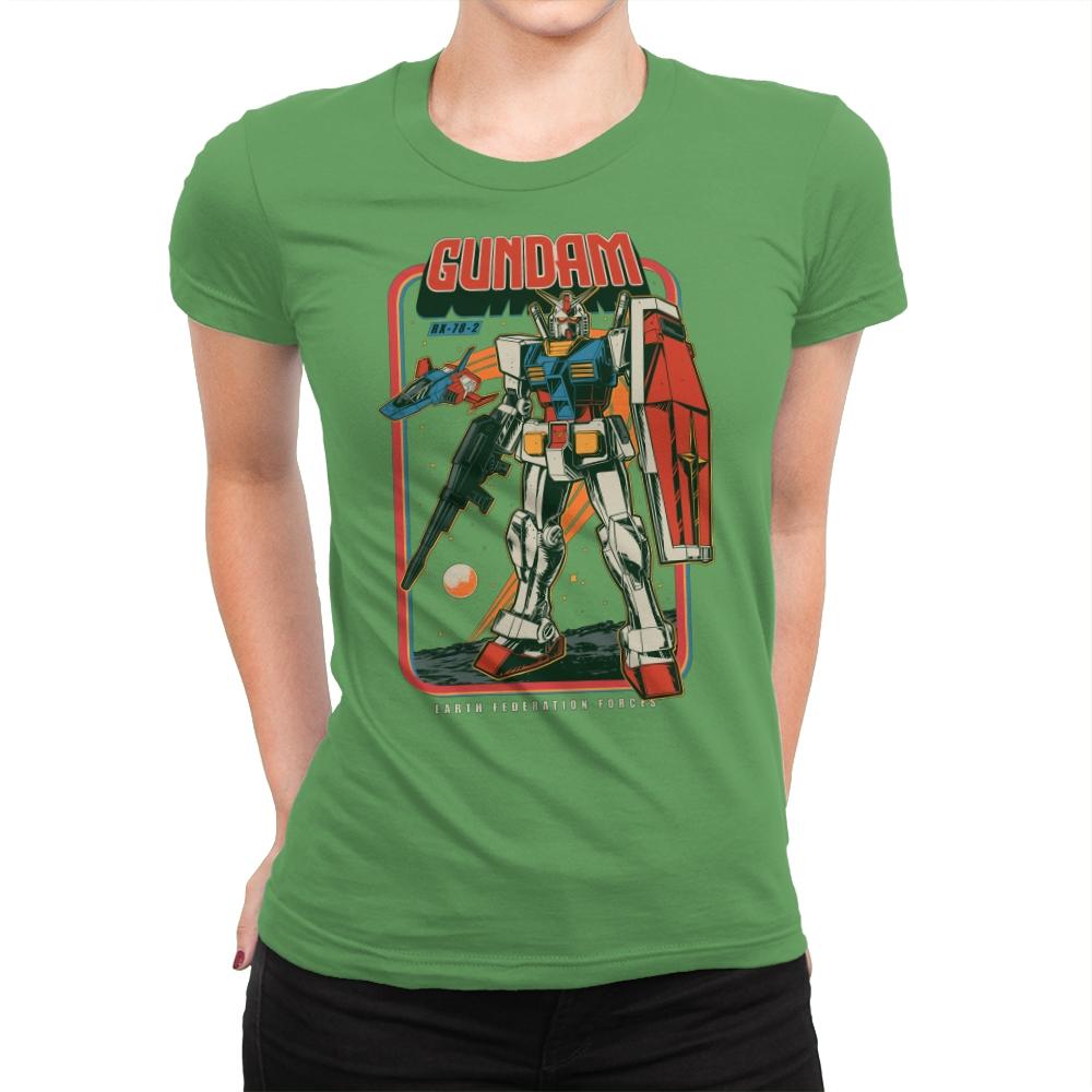 Retro RX 78 2 - Best Seller - Womens Premium T-Shirts RIPT Apparel Small / Kelly