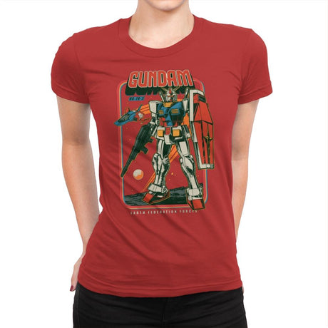 Retro RX 78 2 - Best Seller - Womens Premium T-Shirts RIPT Apparel Small / Red