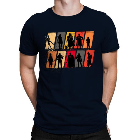 Retro Souls - Mens Premium T-Shirts RIPT Apparel Small / Midnight Navy