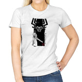 Return of the Samurai - Sumi Ink Wars - Womens T-Shirts RIPT Apparel Small / White