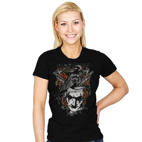 Revenge - Womens T-Shirts RIPT Apparel Small / Black